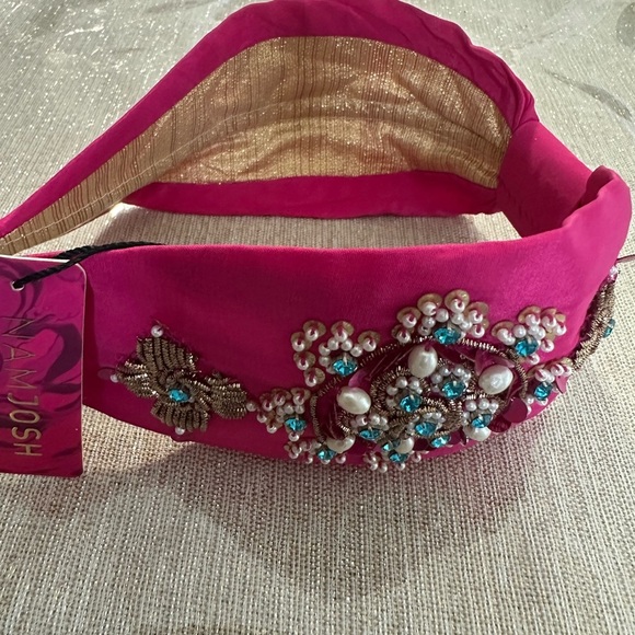 Rogue Vibrant Pink Embellished Headband main image 7